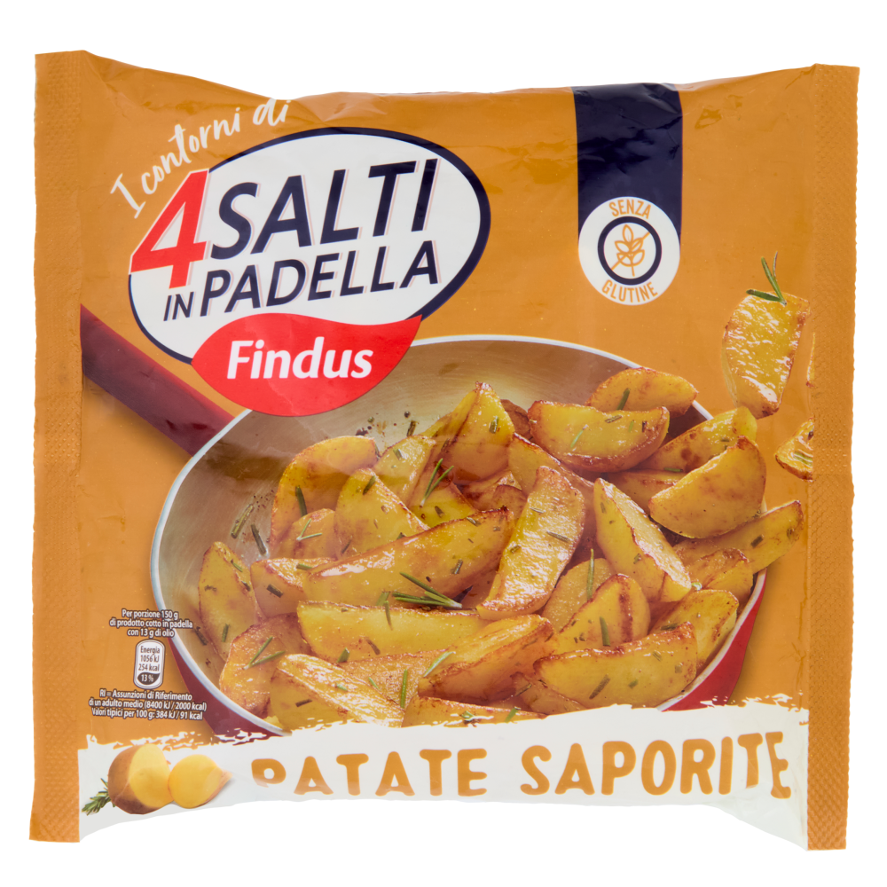 4 Salti in Padella Findus Patate Saporite 450 g