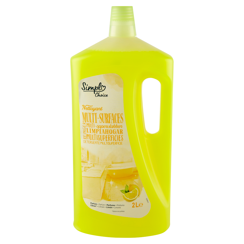 Simply Choice Detergente Multisuperficie Profumo Limone 2 L