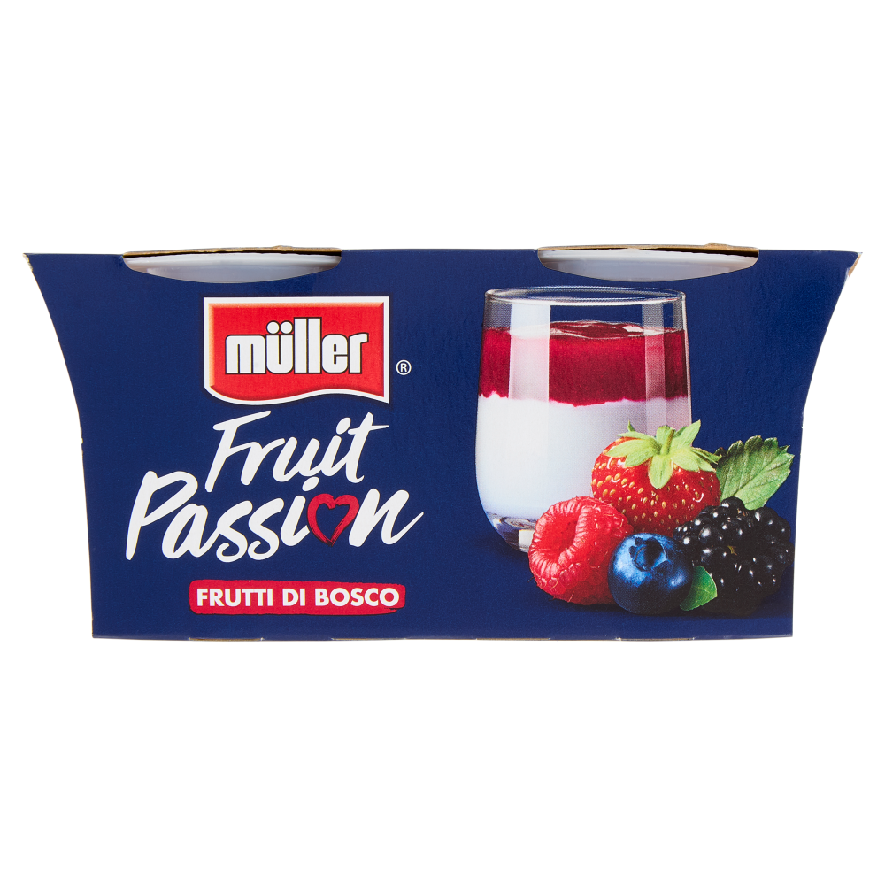 m&uuml;ller Fruit Passion Frutti di Bosco 2 x 125 g
