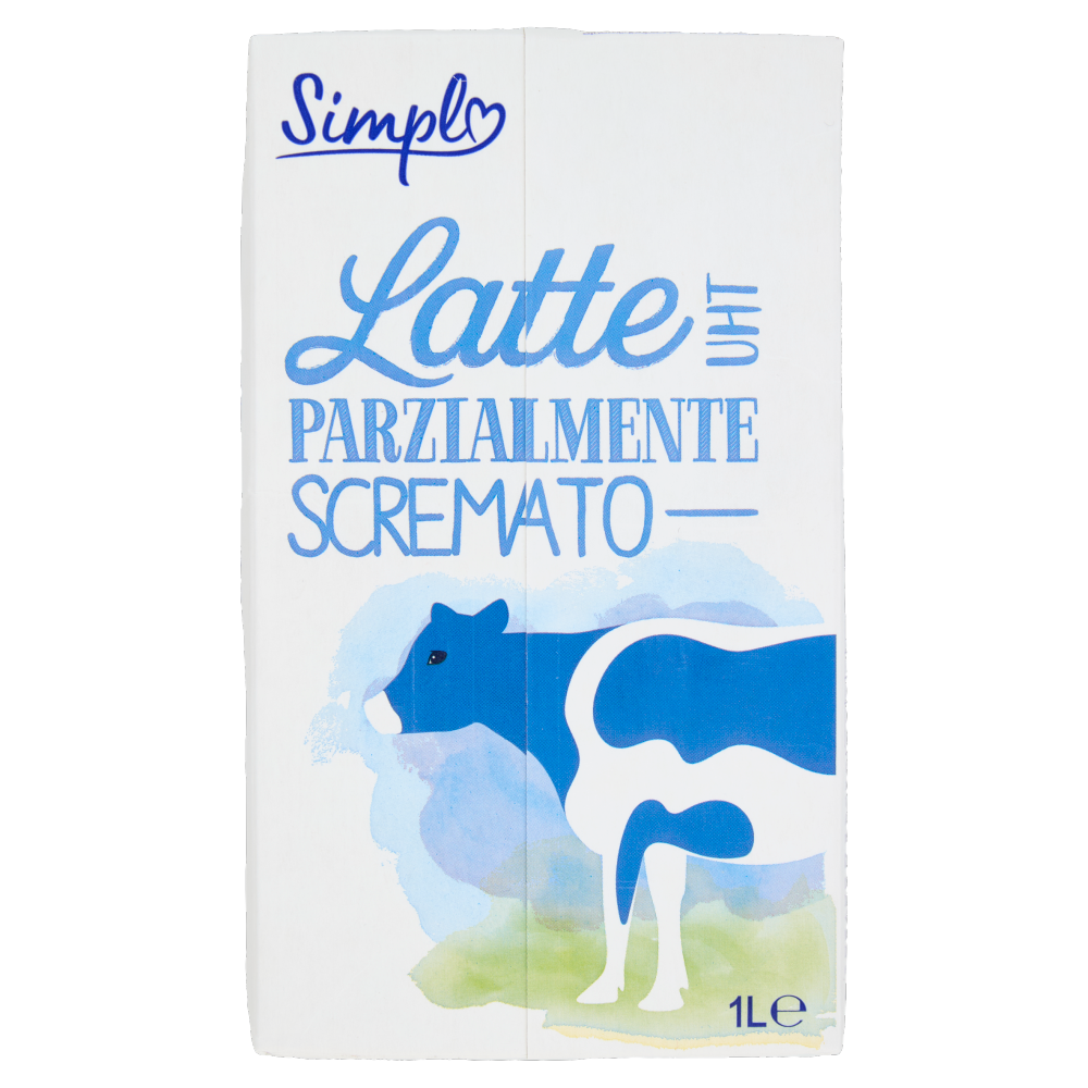 Simpl Latte Parzialmente Scremato UHT 1 L