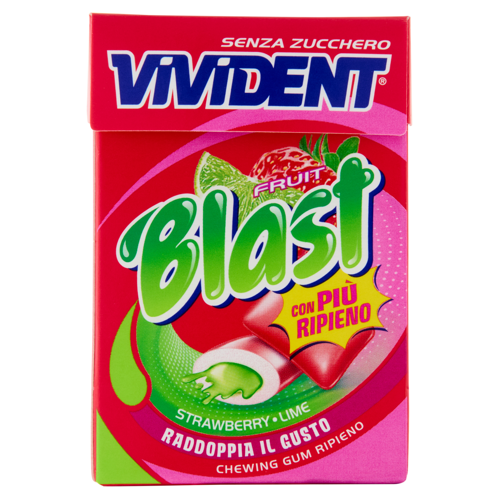 Vivident Fruit Blast Strawberry Lime 30 g