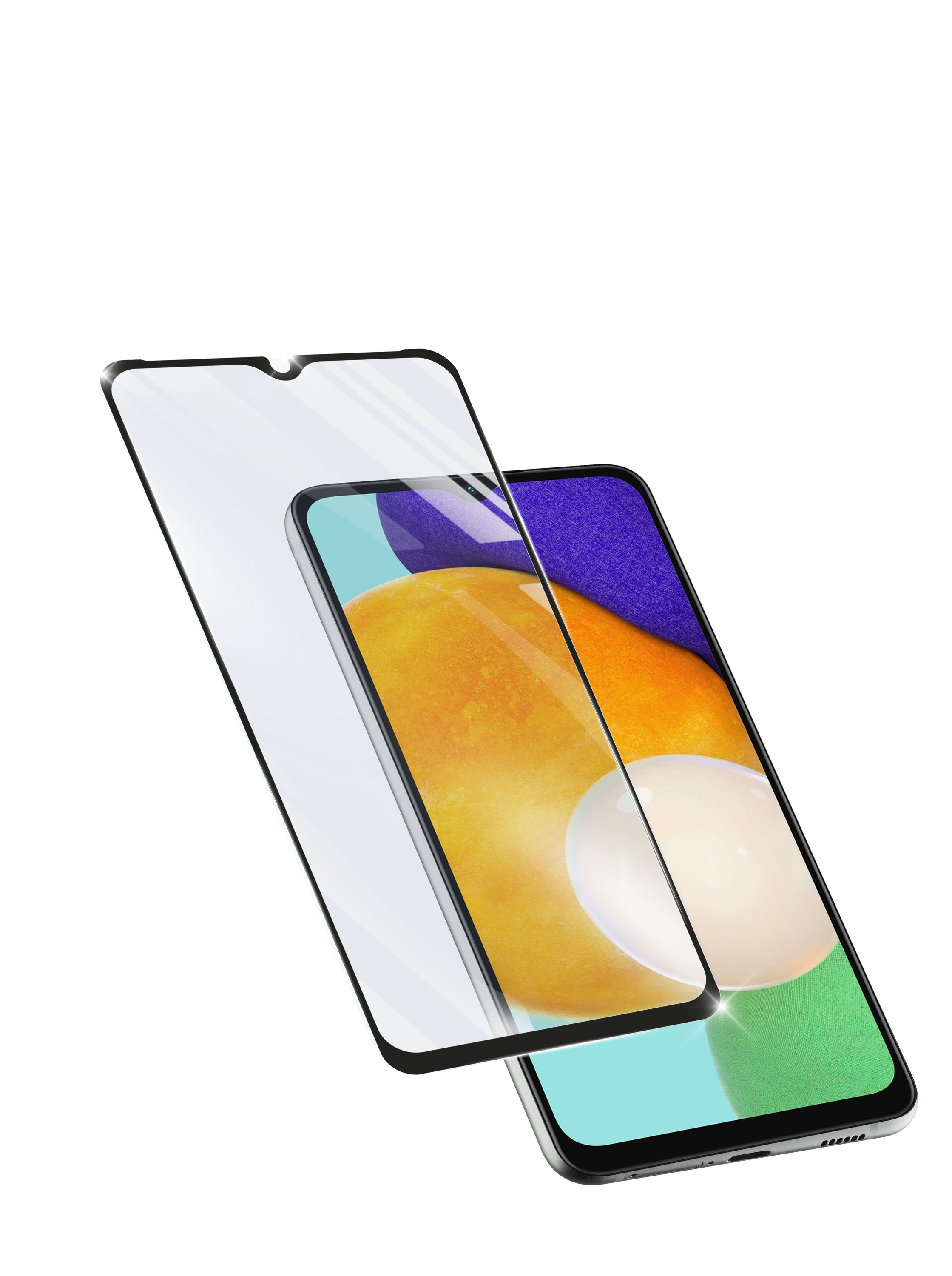 Cellularline Impact Glass Capsule - Galaxy A13 4G Vetro temperato resistente da bordo a bordo