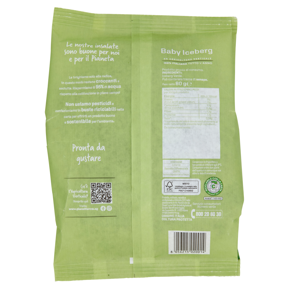 Planet Farms Frescaah Baby Iceberg 80 g