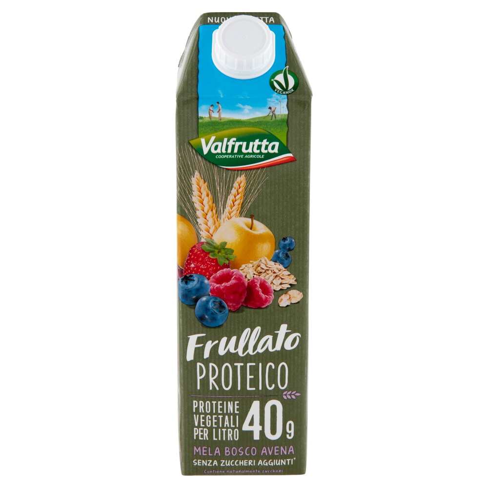 Valfrutta Frullato Proteico Mela Bosco Avena 1000 ml