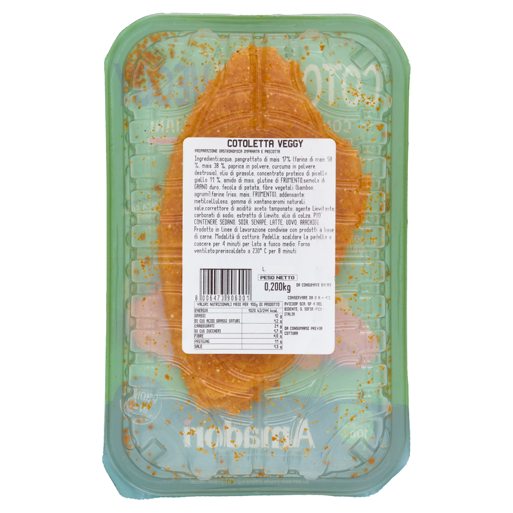 Amadori Cotolette Veggy 0,200 kg