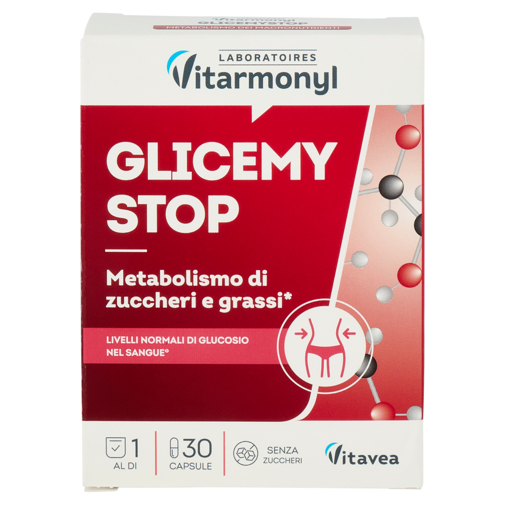 Laboratoires Vitarmonyl Glicemy Stop 30 Capsule 8,55 g