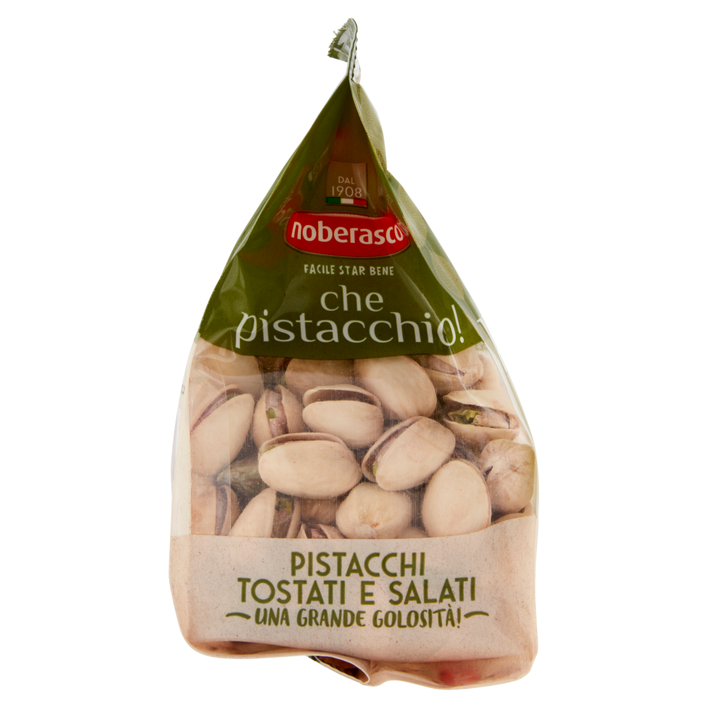noberasco che pistacchio! Pistacchi Tostati e Salati 200 g