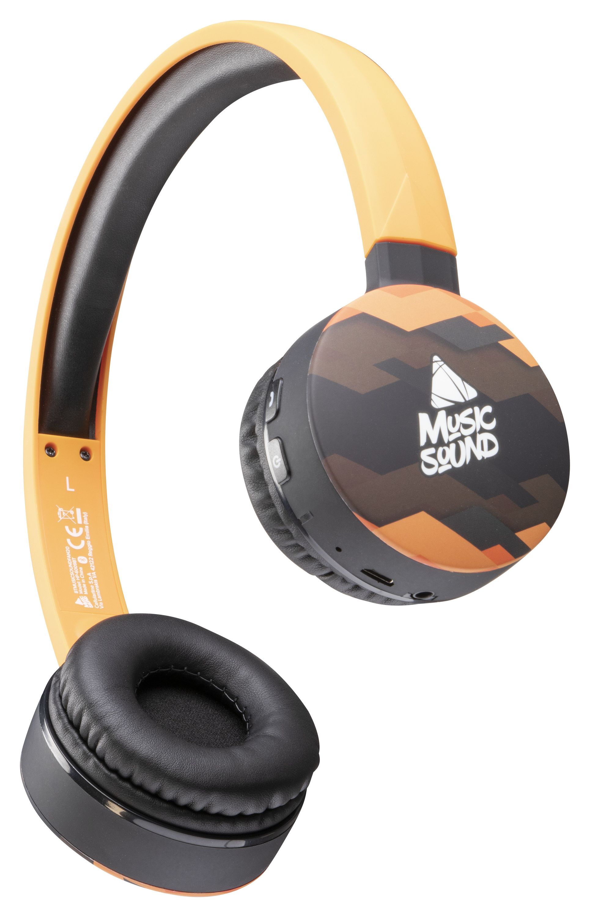 Music Sound Fantasy Cuffie on ear bluetooth : sono colorate, leggere e perfette per ascolatre la musica dentro e fuori casa