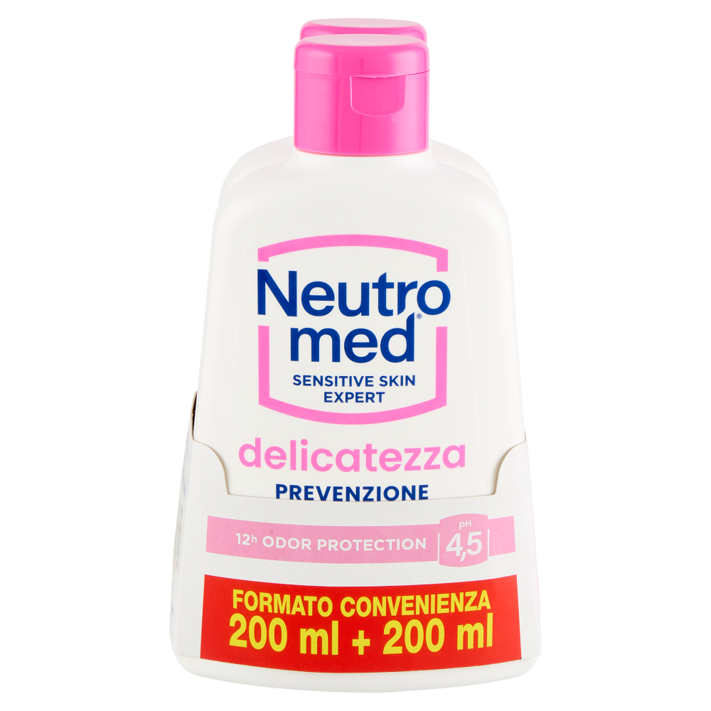 Neutromed delicatezza pH 4,5 Detergente Intimo 2 x 200 ml