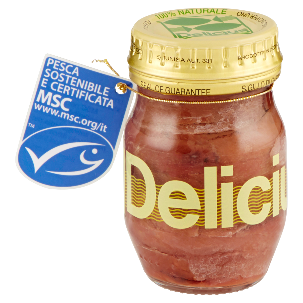 Delicius Filetti di Alici in olio di oliva (43%) 90 g
