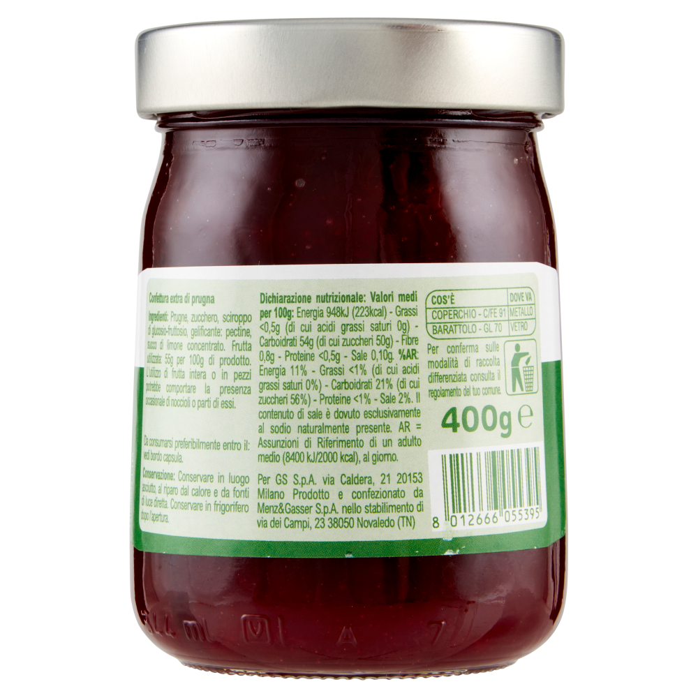Carrefour Classic Confettura Extra di Prugna 400 g