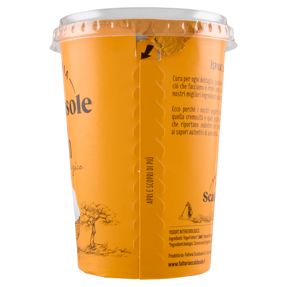 Fattoria Scaldasole Bianco Intero yogurt biologico 500 g