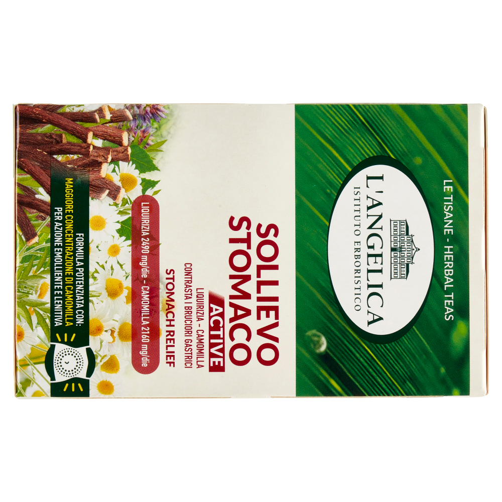 L'Angelica Le Tisane Sollievo Stomaco Active 18 Filtri 27,9 g
