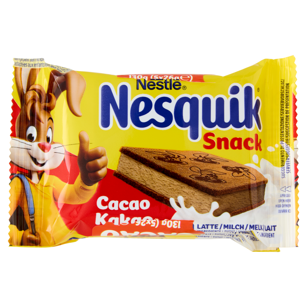 NESQUIK Snack Cacao 5 x 26 g