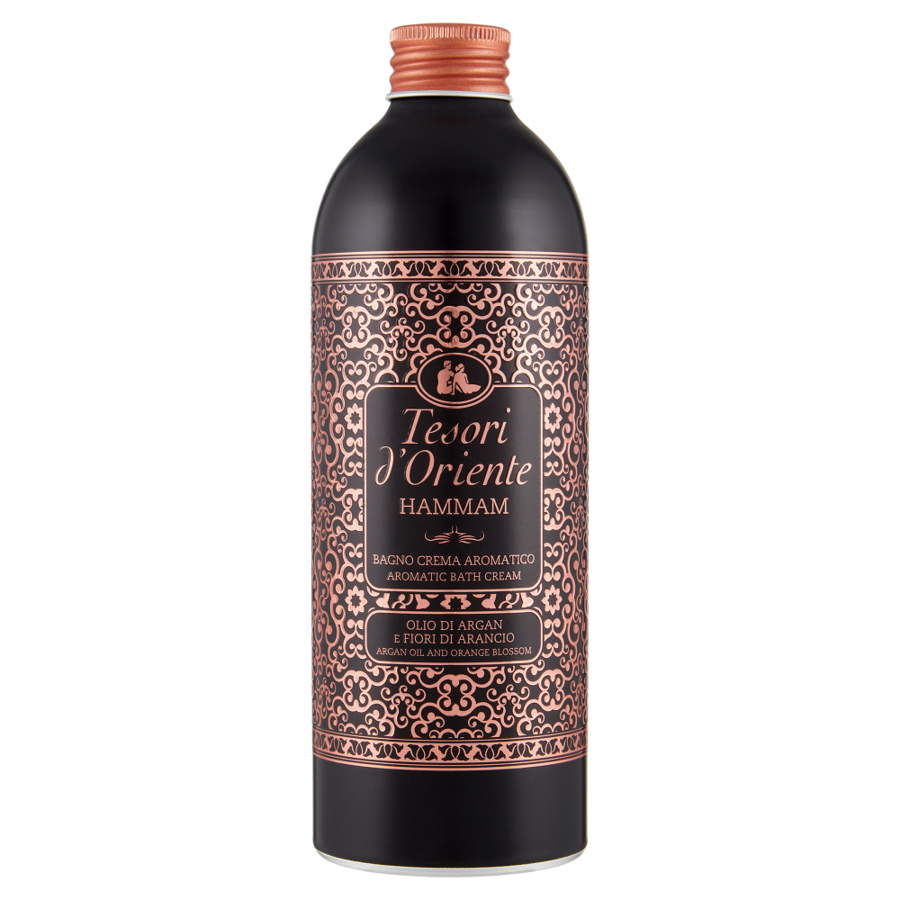 Tesori d'Oriente Hammam Bagno Crema Aromatico Olio di Argan e Fiori di Arancio 500 ml