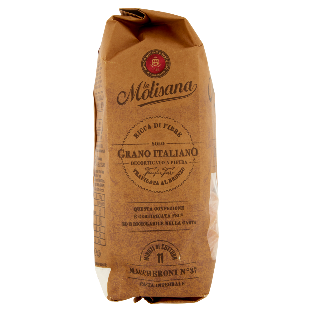 La Molisana integrale 37 Maccheroni 500 g