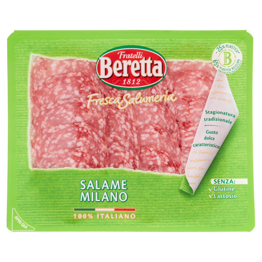 Fratelli Beretta Fresca Salumeria Salame Milano 90 g
