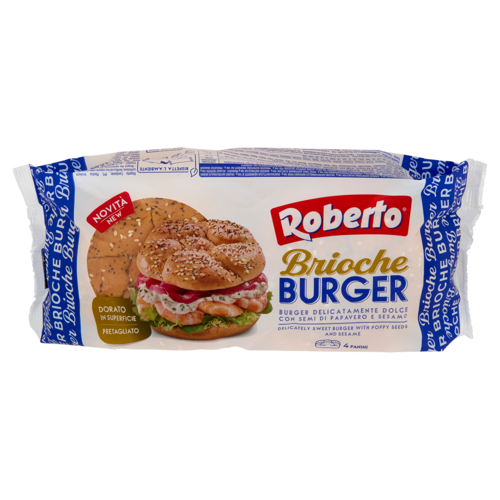 Roberto Brioche Burger 4 Panini 300 g