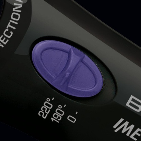 Imetec BHS3 100 Ferro arricciacapelli Caldo Nero 1,8 m