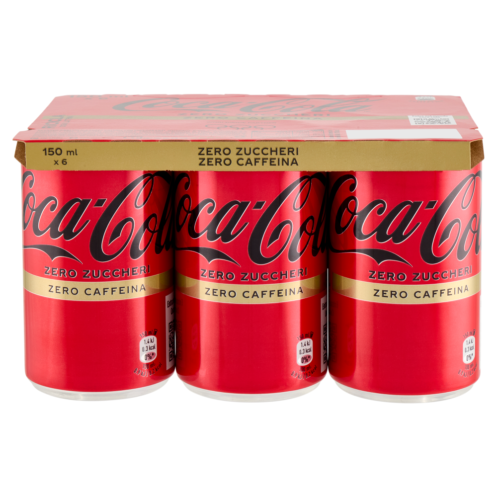 Coca-Cola Zero Caffeine Free Minican 6 x 150 ml