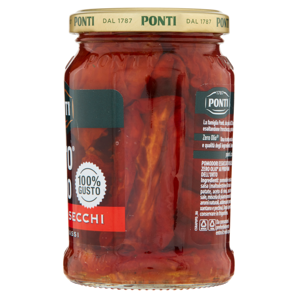 Ponti Zero Olio Pomodori Secchi 300 g
