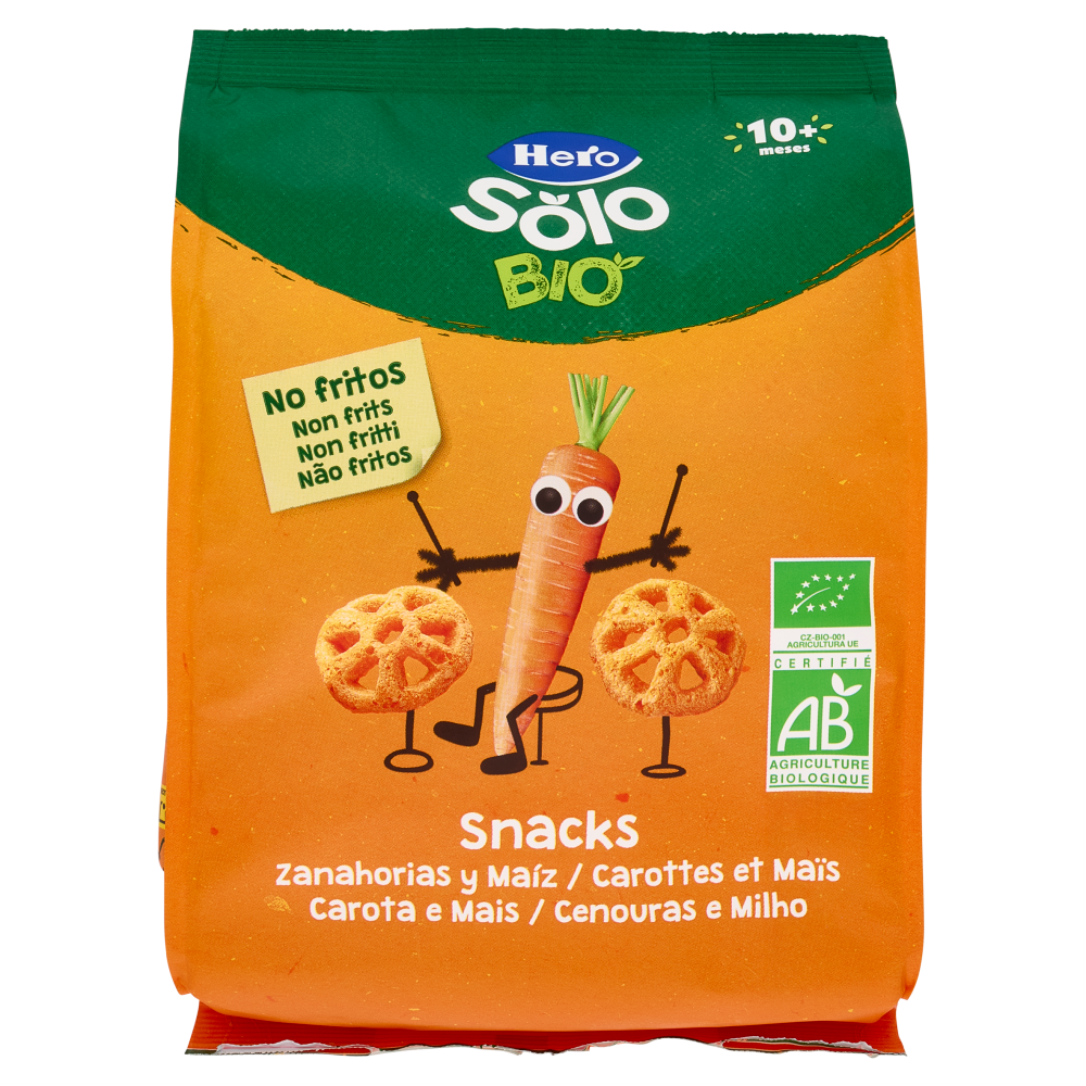 Hero Solo Bio Snacks Carota e Mais 40 g