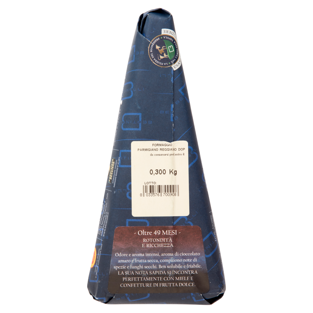 Bertinelli Parmigiano Reggiano DOP Oltre 49 Mesi Special Edition 0,300 Kg