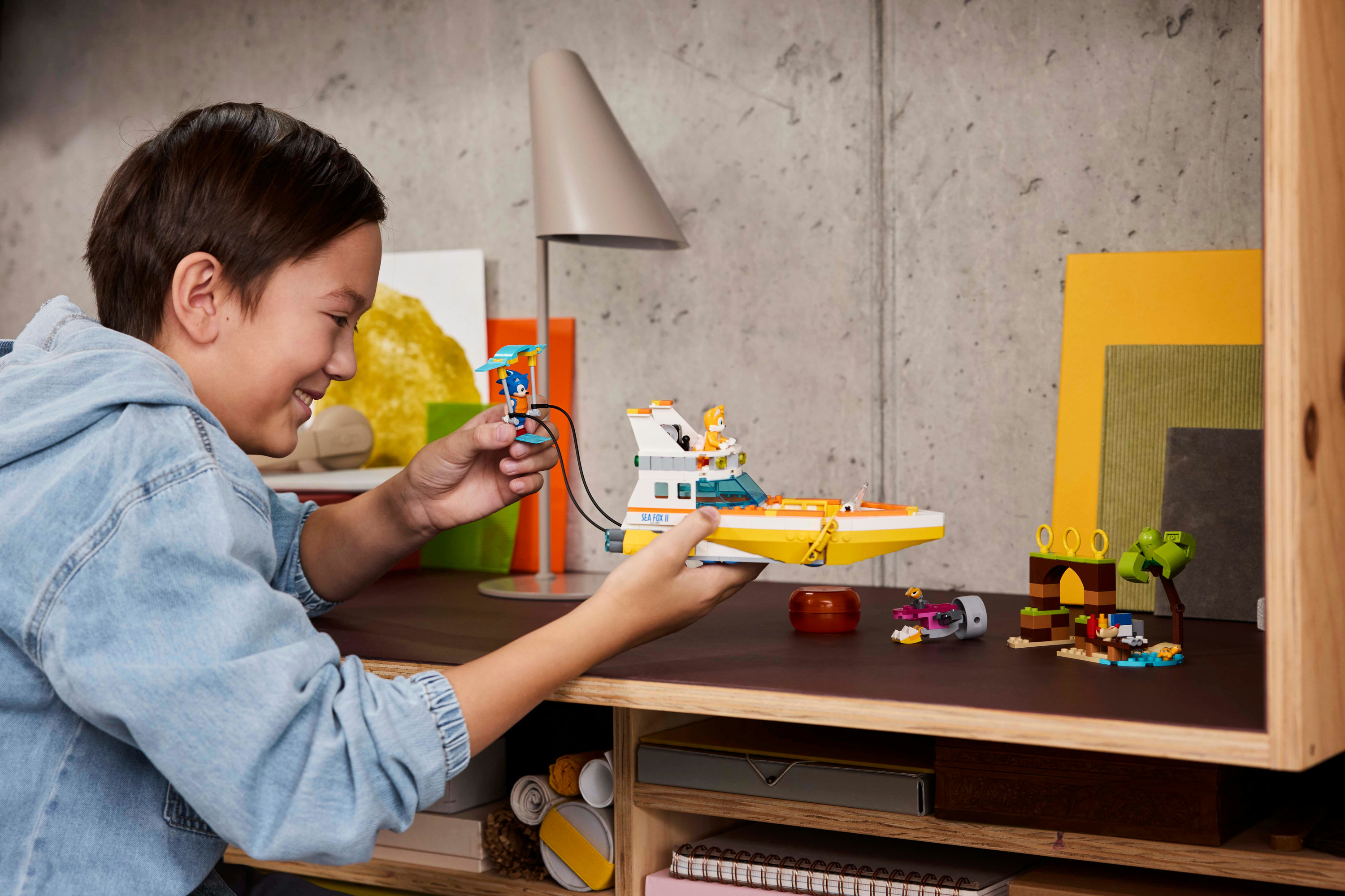 LEGO L&rsquo;aeroscafo delle avventure di Tails