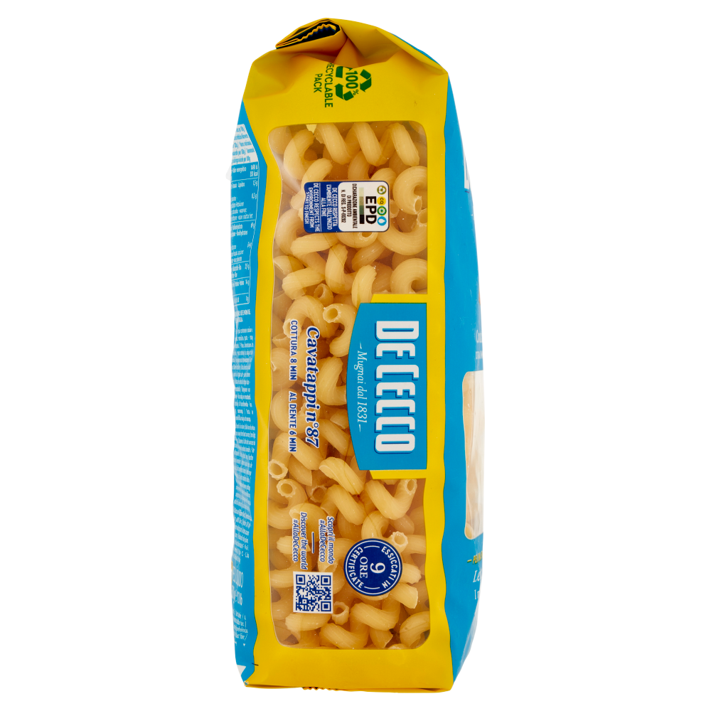 De Cecco Cavatappi n°87 500 g Carrefour