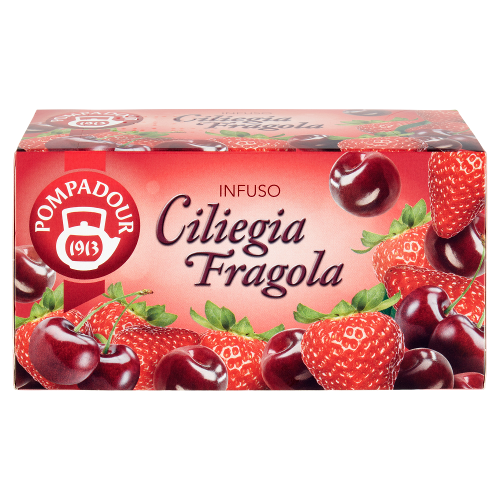 Pompadour Infuso Ciliegia Fragola bustine 20 x 3 g