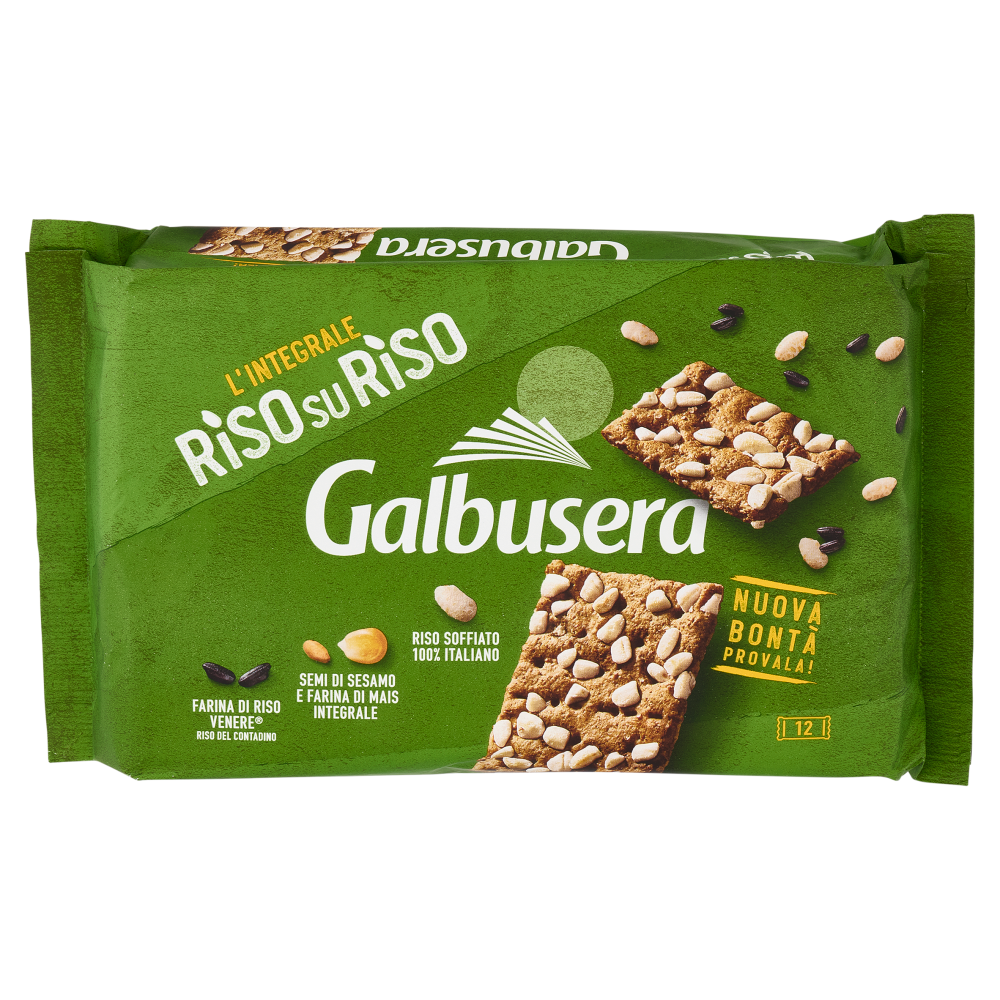 Galbusera RisosuRiso l'Integrale 12 x 31,7 g