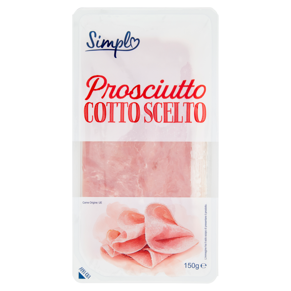 Simpl Prosciutto Cotto Scelto 150 g