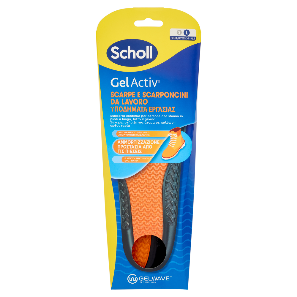 Scholl GelActiv Scarpe e Scarponcini da Lavoro L Taglia 40 - 46.5 1 Paio