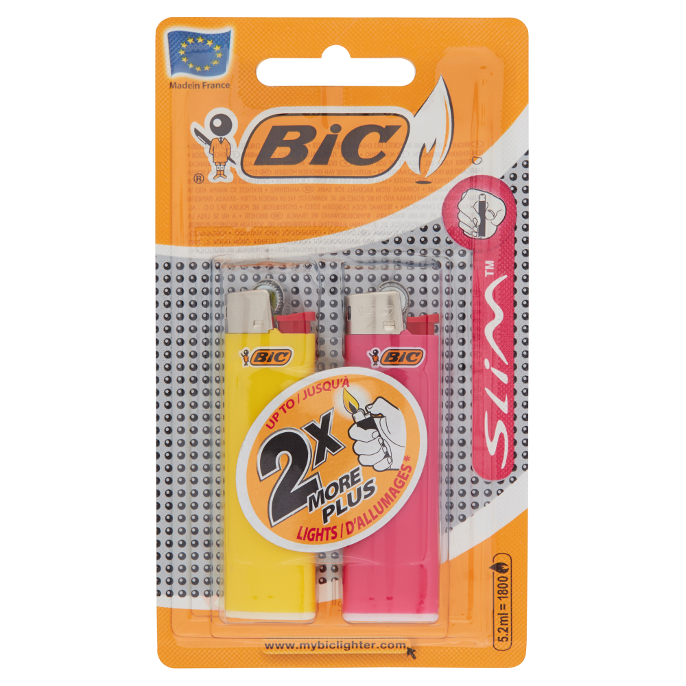 Bic Slim 2 accendini