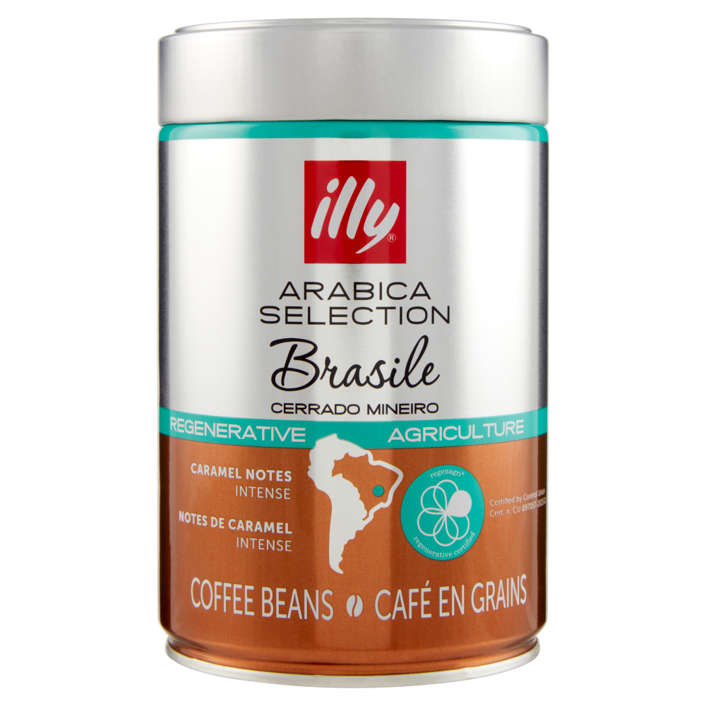 illy Arabica Selection Brasile Cerrado Miniero Coffee Beans 250 g