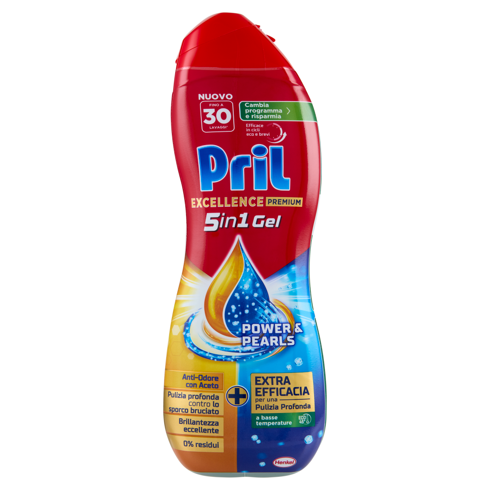 PRIL Excellence Premium 5in1 Gel Anti-Odore 540 mL