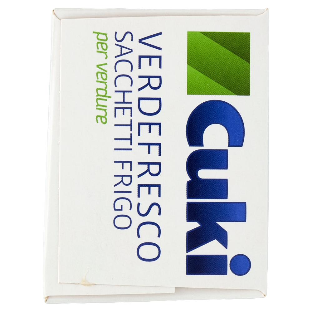 Cuki Conserva Verdefresco Sacchetti Frigo per verdure 29 x 42 cm 20 pz