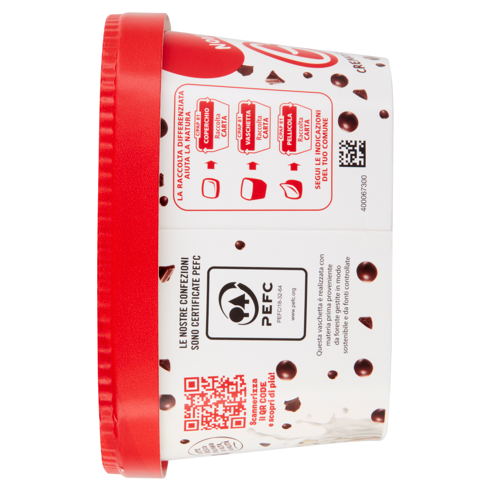 Gocciole Cremoso Gelato al Gusto di Vaniglia con Mini Gocciole 435 g