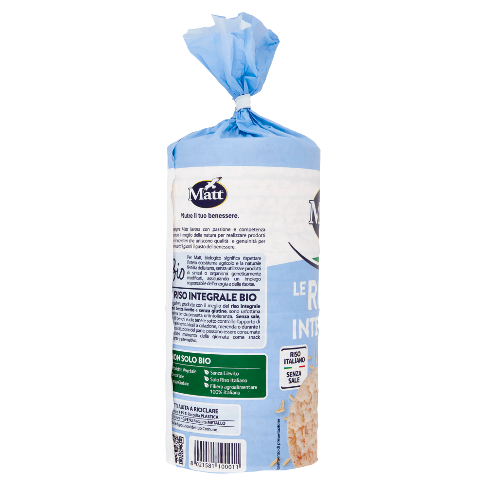 Matt le Riso Integrale Bio 120 g