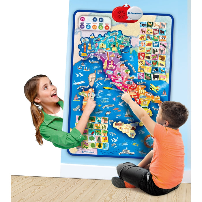 Clementoni Sapientino La mappa Interattiva dell'Italia