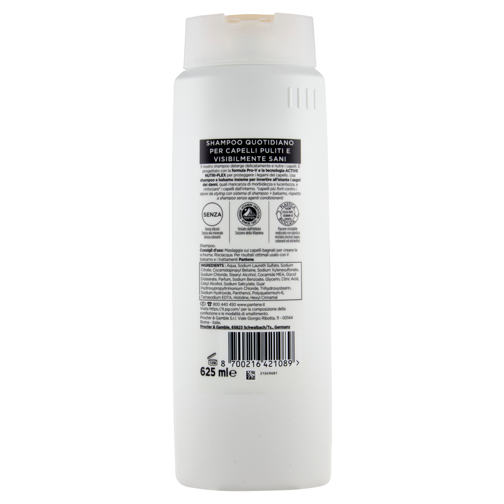 Pantene Pro-V Rigenera e Protegge Shampoo Active Nutri-Plex 625 ml
