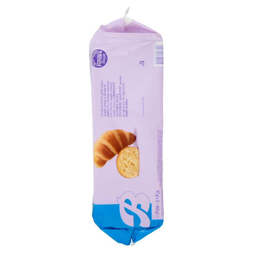 Bauli Free No Added Sugar Croissant Senza Zuccheri Aggiunti* Classico 5 x 37 g