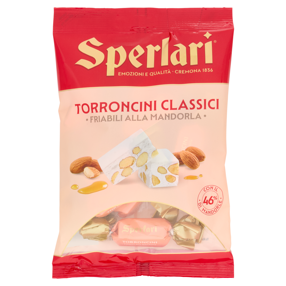 Sperlari Torroncini Classici Friabili alla Mandorla 117 g