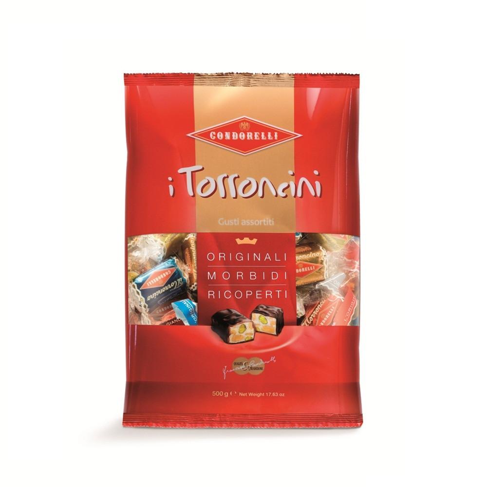 TORRONCINI MORBIDI RICOPERTI ASSORTITI