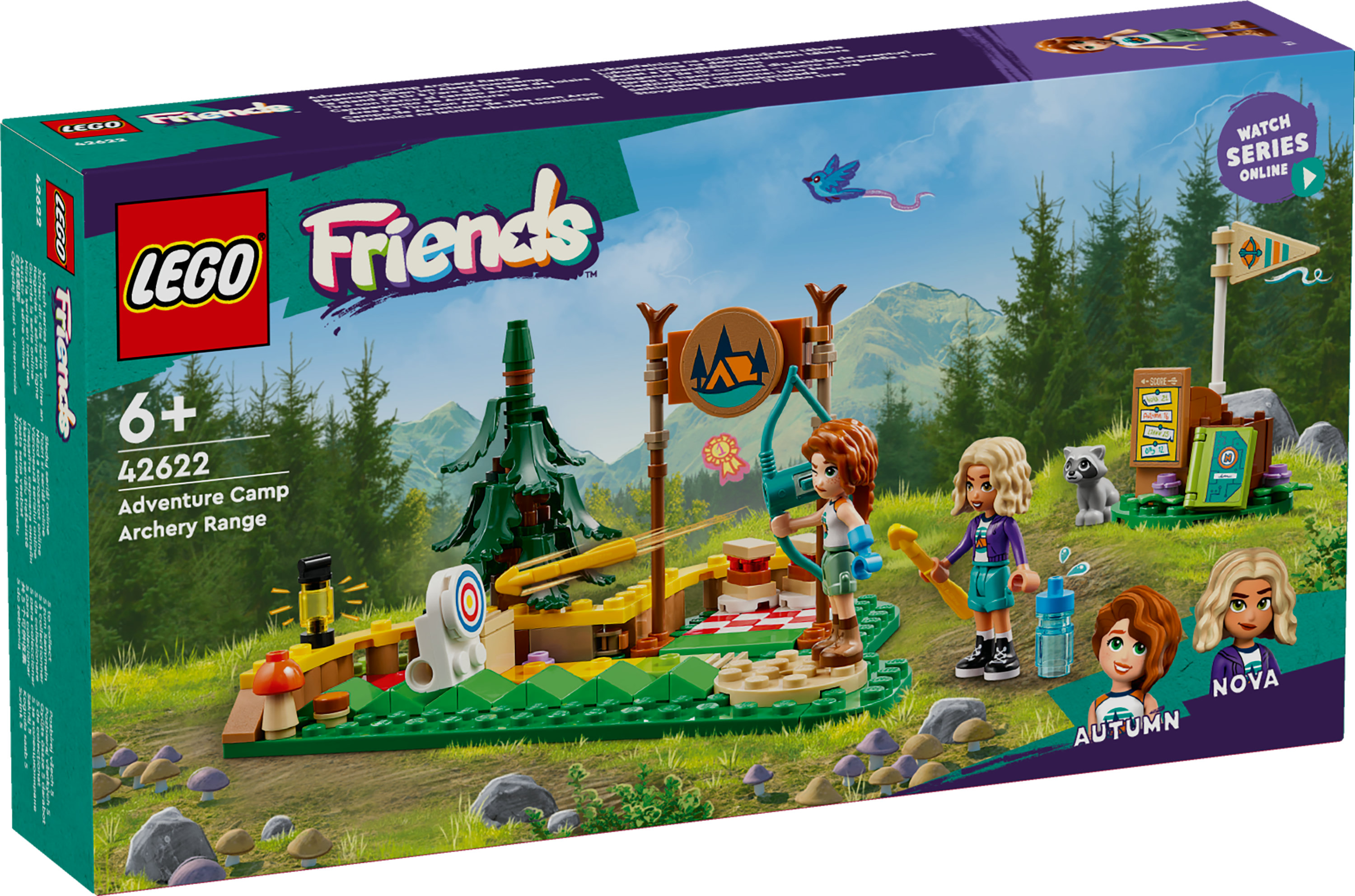 LEGO Friends Tiro con l&rsquo;arco al campo avventure