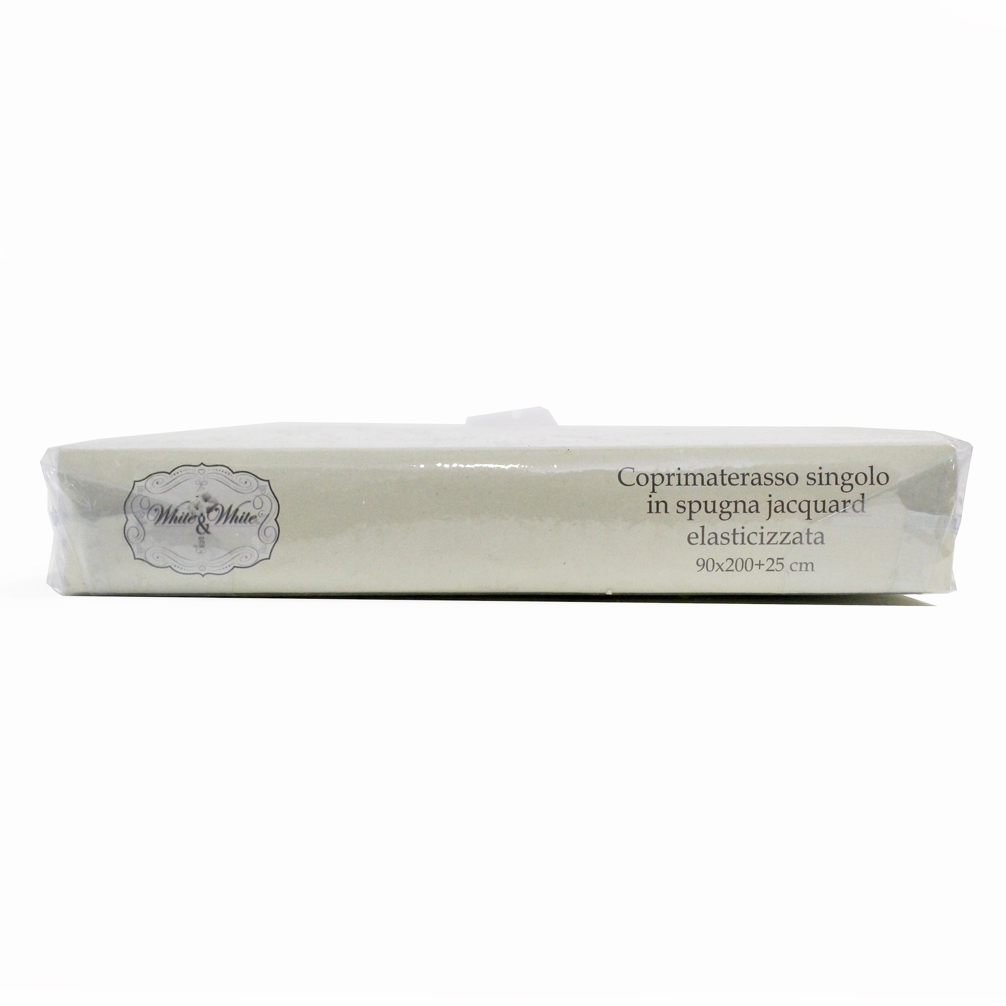 TESS White & White Coprimaterasso singolo