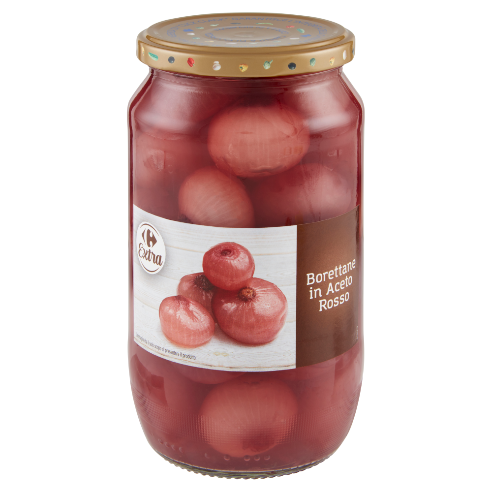 Carrefour Extra Borettane in Aceto Rosso 700 g