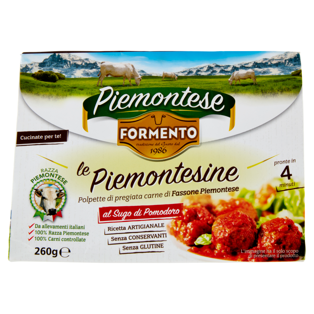 Formento Piemontese le Piemontesine 260 g