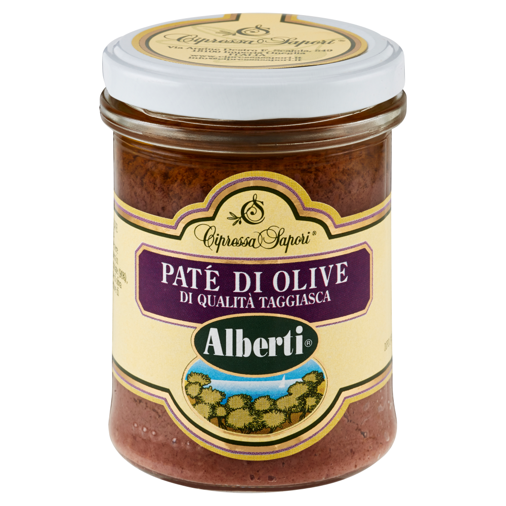 Alberti Paté di Olive di Qualità Taggiasca 170 g