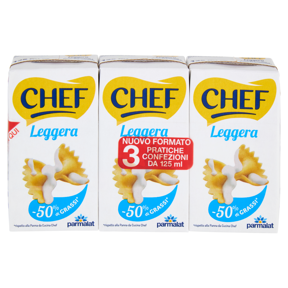 Chef Leggera 3 x 125 ml